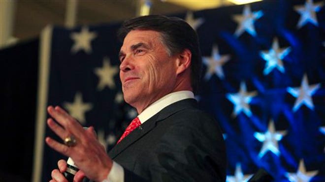 Texas Governor Rick Perry speaking